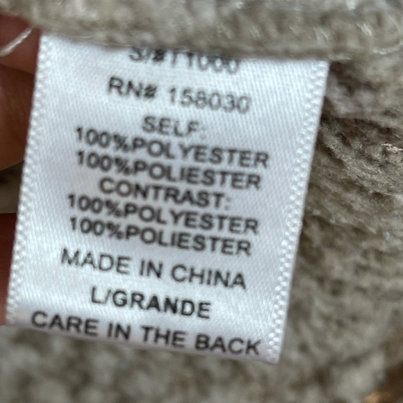 Love Tree Fluffy Faux Fur Sweater Coat - Picture 6 of 9